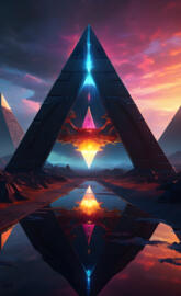 a volcano erupting with lava