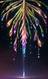 a close-up of a firework display