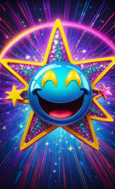 Rainbow smiling face