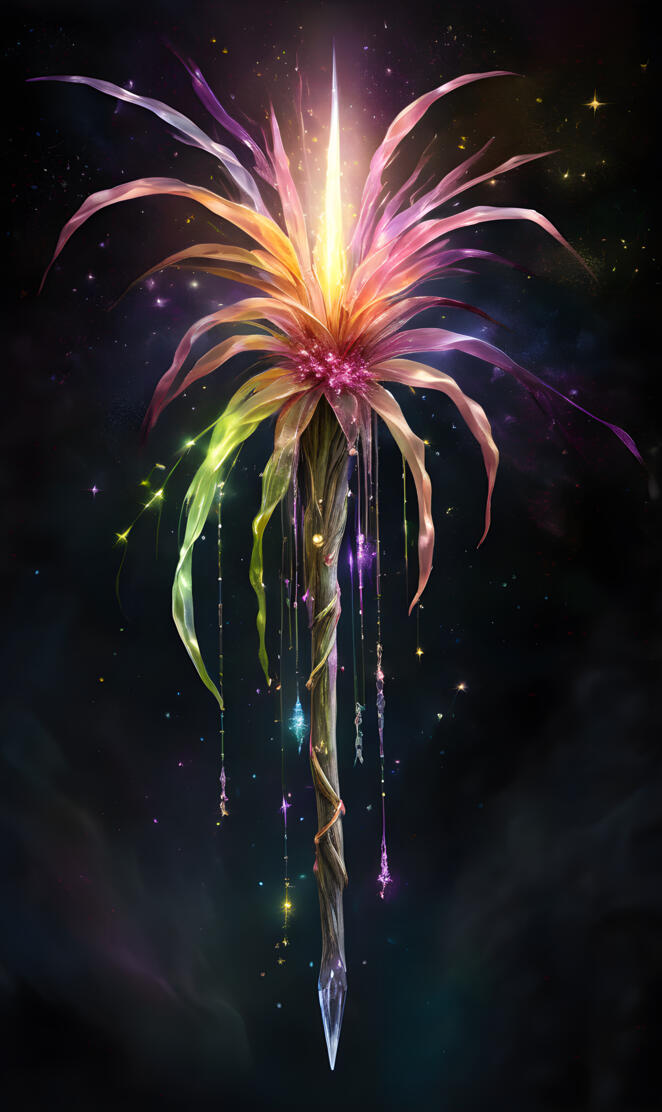 a firework in the sky