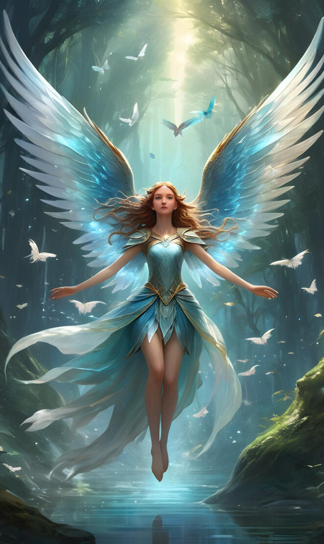 she sprayed her wings and flew