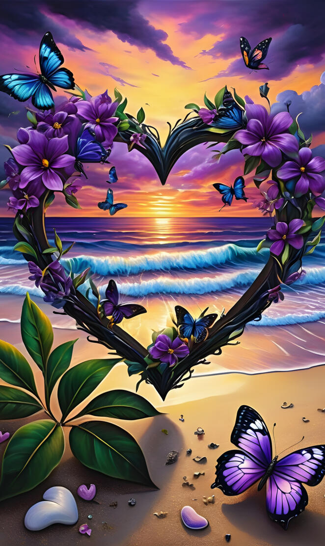 heart ❤️ Beach ⛱️