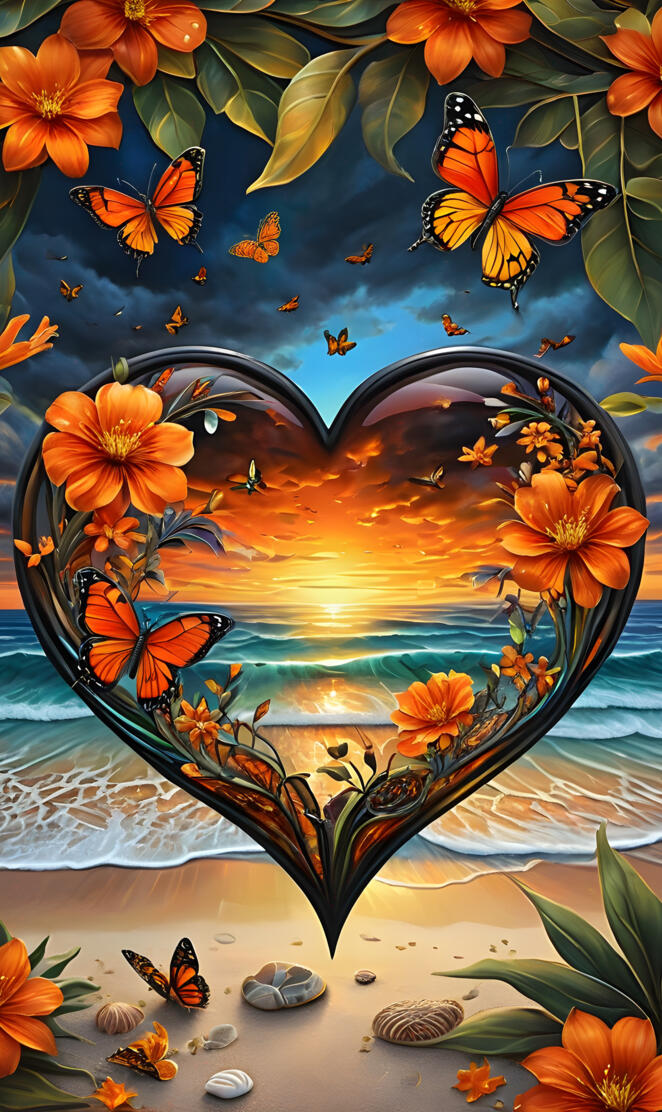 heart ❤️ Beach ⛱️