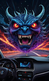 Screaming Demon Illusion