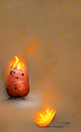 Flaming Potato