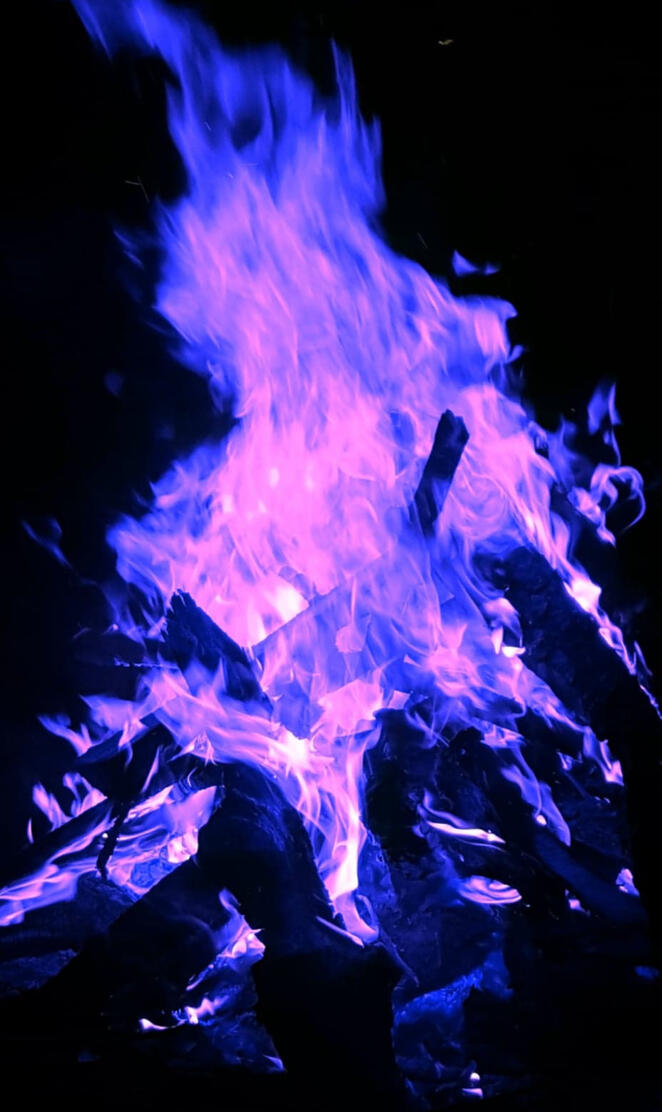purple fire