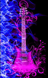 Flaming Guitar