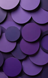 a group of purple and white circles