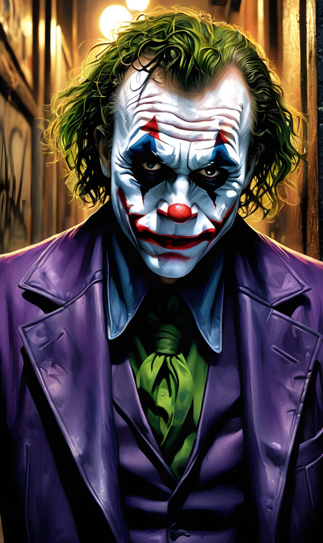 Joker 💬 "Negative Thinking Weakens You. "Focus On Solutions."