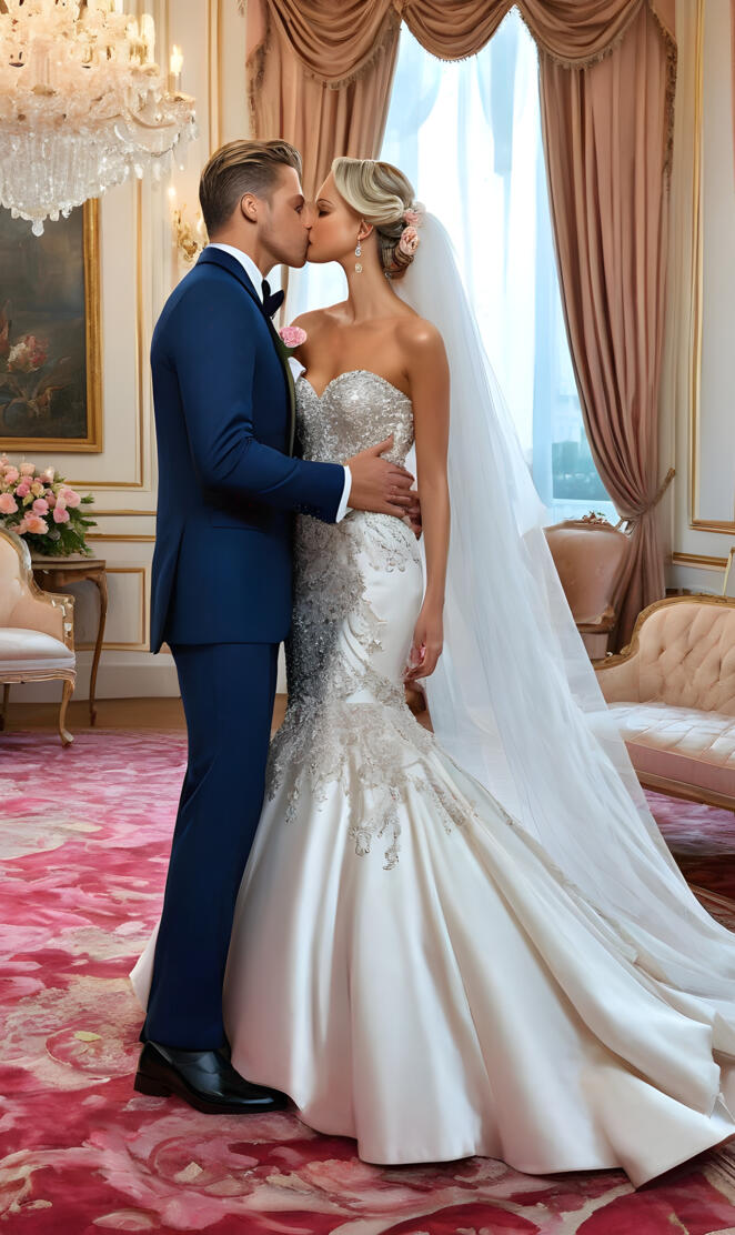 Lady Filippa, Prince Charming, 2025, wedding reception, mermaid gown