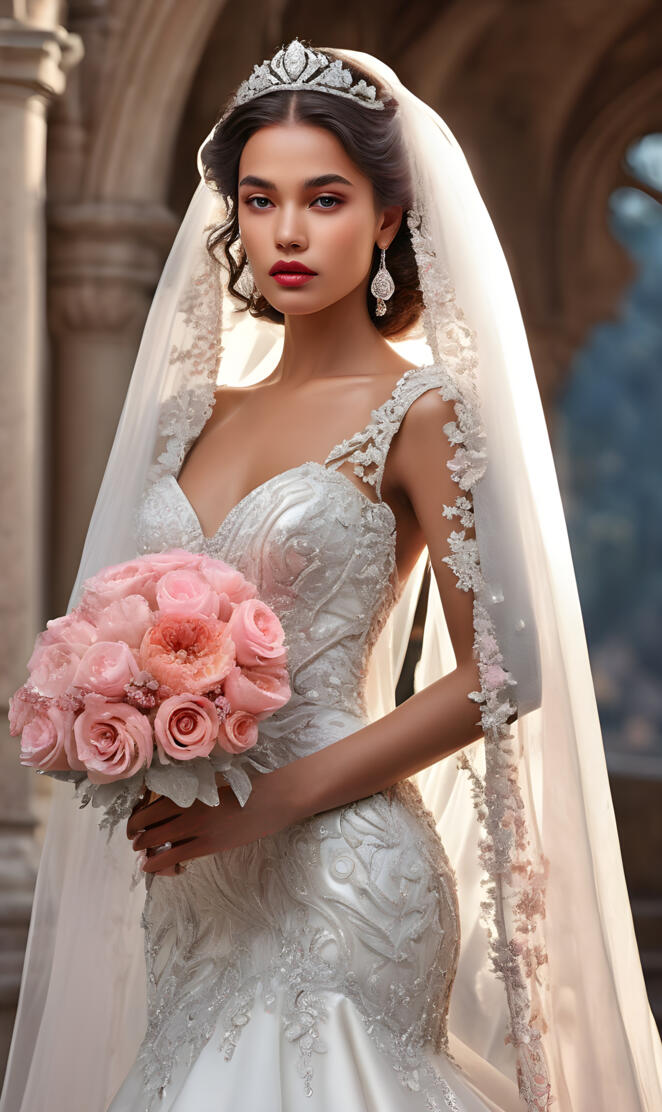 Lady Filippa, 2025, wedding reception, mermaid gown, fit and flare