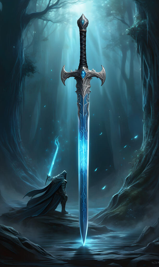 Umbra's Edge - A Sword That Belongs To Calvin Einar