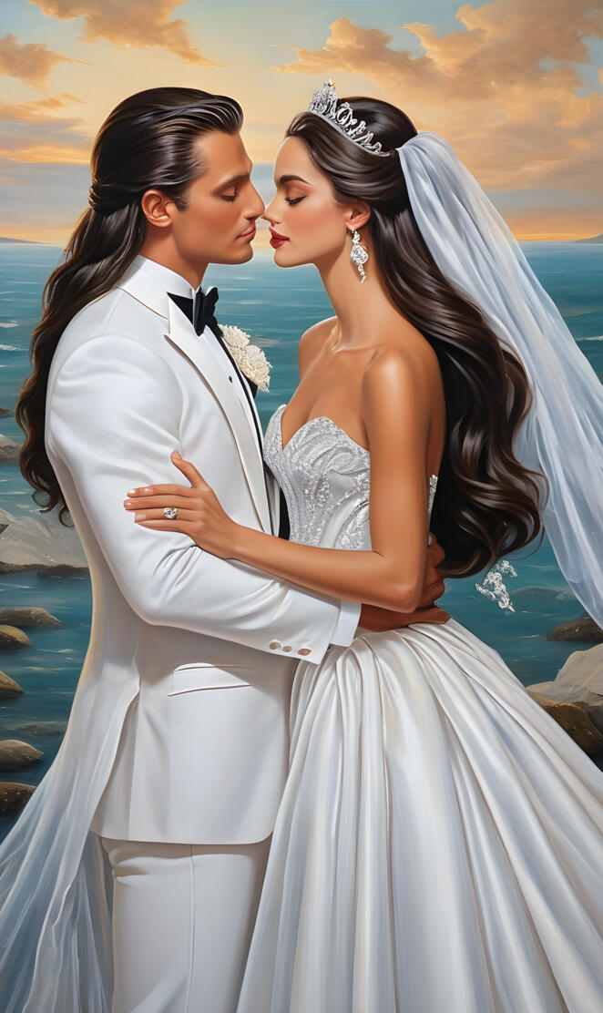 2024 king and queen, husband and wife, man and woman, wedding, lovers