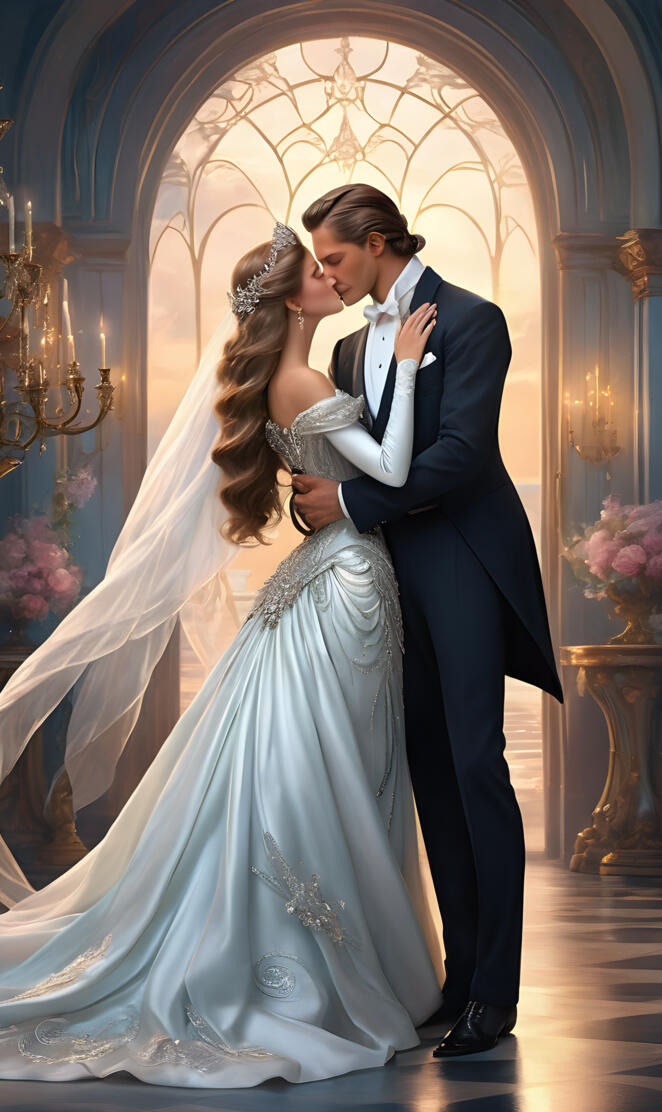 1900s king and queen, husband and wife, man and woman, wedding, lovers