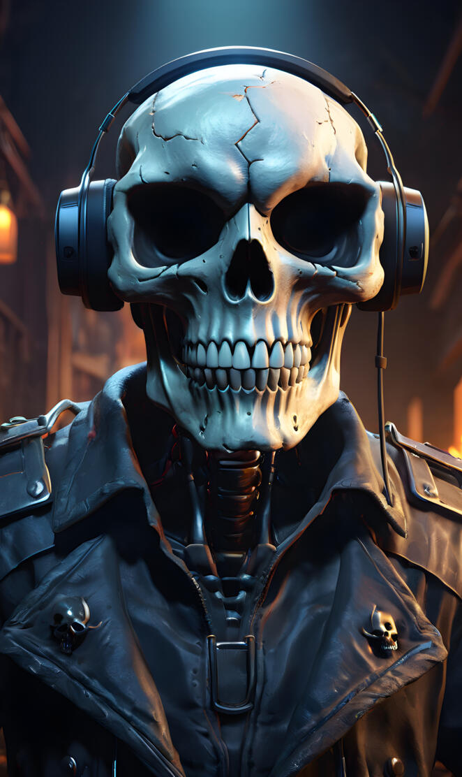 a person wearing a mask