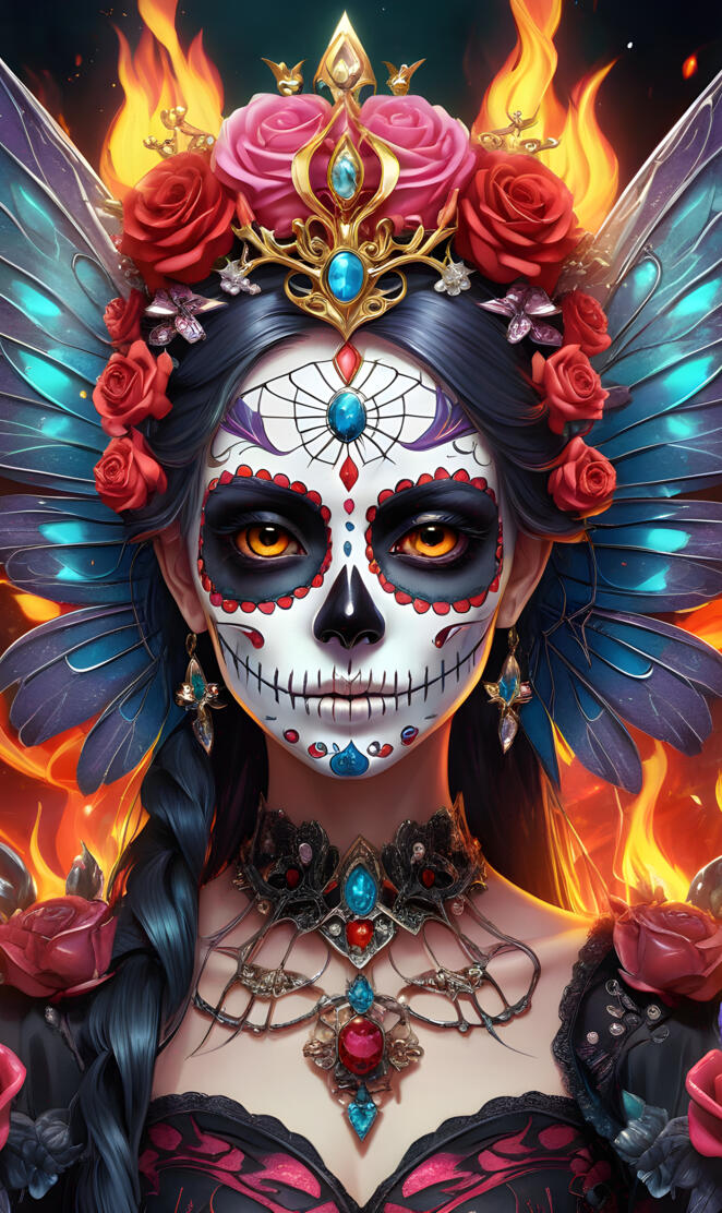 a person wearing a mask II