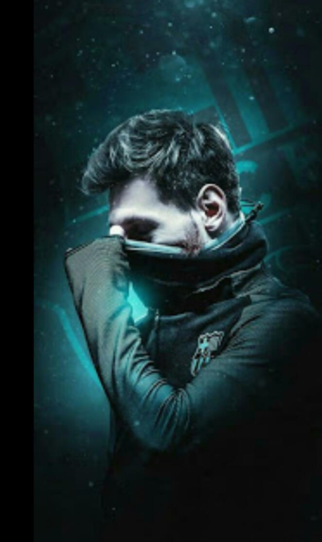 Messi Black mask