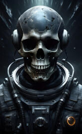 Skull Astronaut