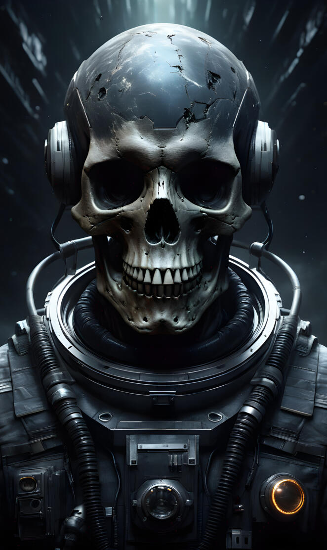 Skull Astronaut
