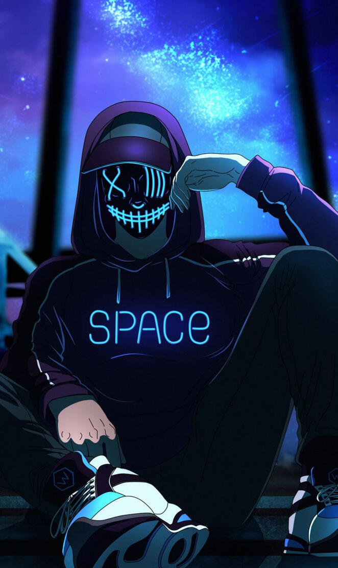 Mask man space