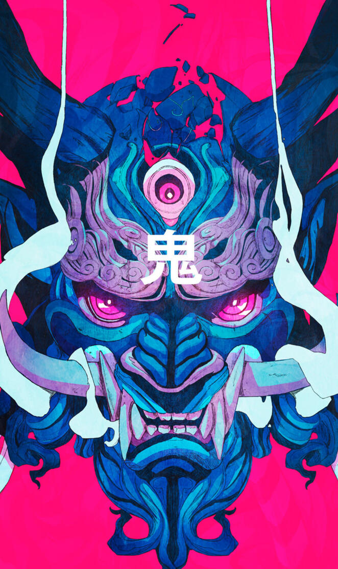 chun lo oni mask