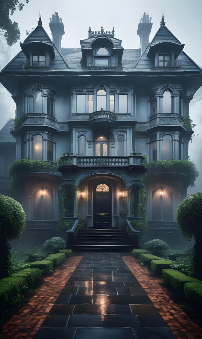 Gothic mansion