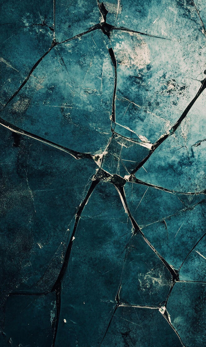Broken Screen Realism Wallpaper