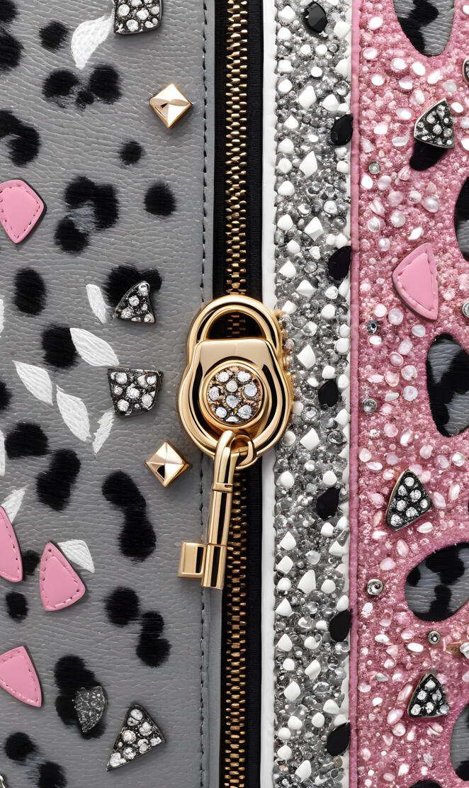 key zipper lock screen