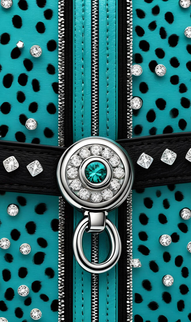 teal zipper lock screen