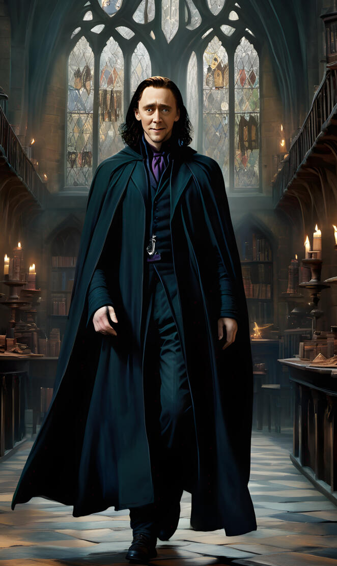 Hiddleston as Professor Snape 3