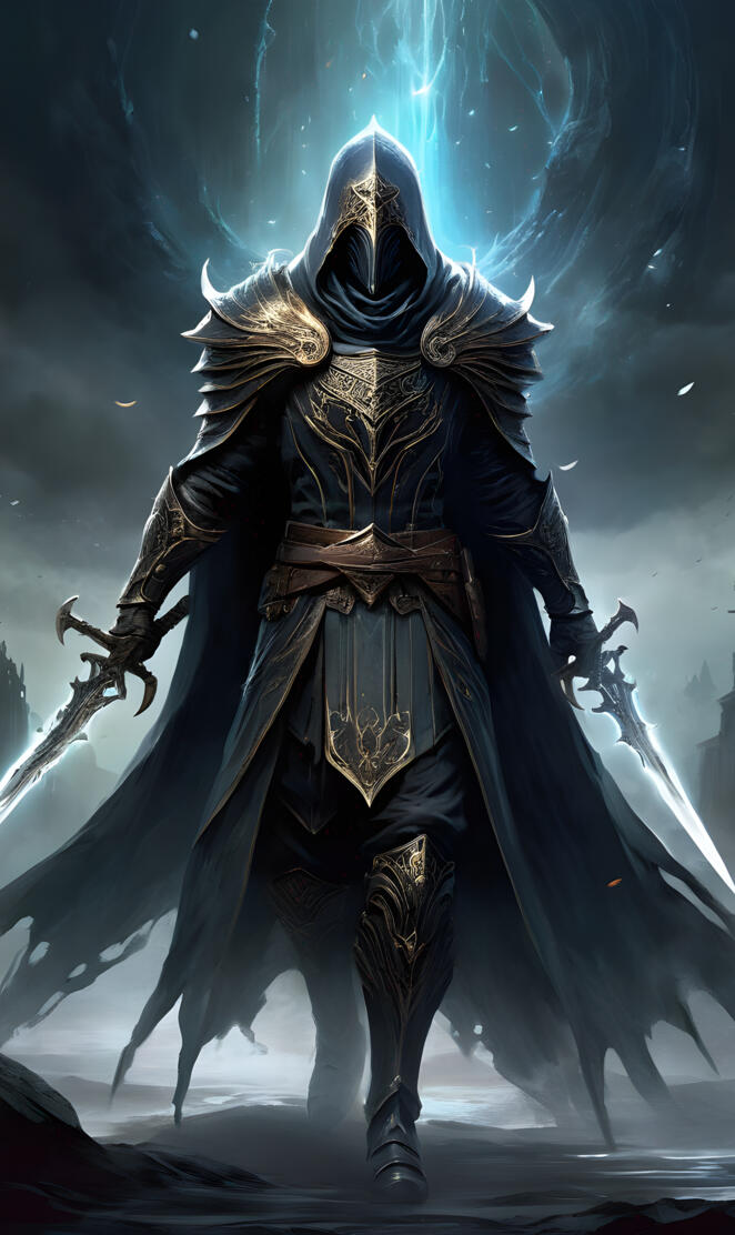 assassin black knife