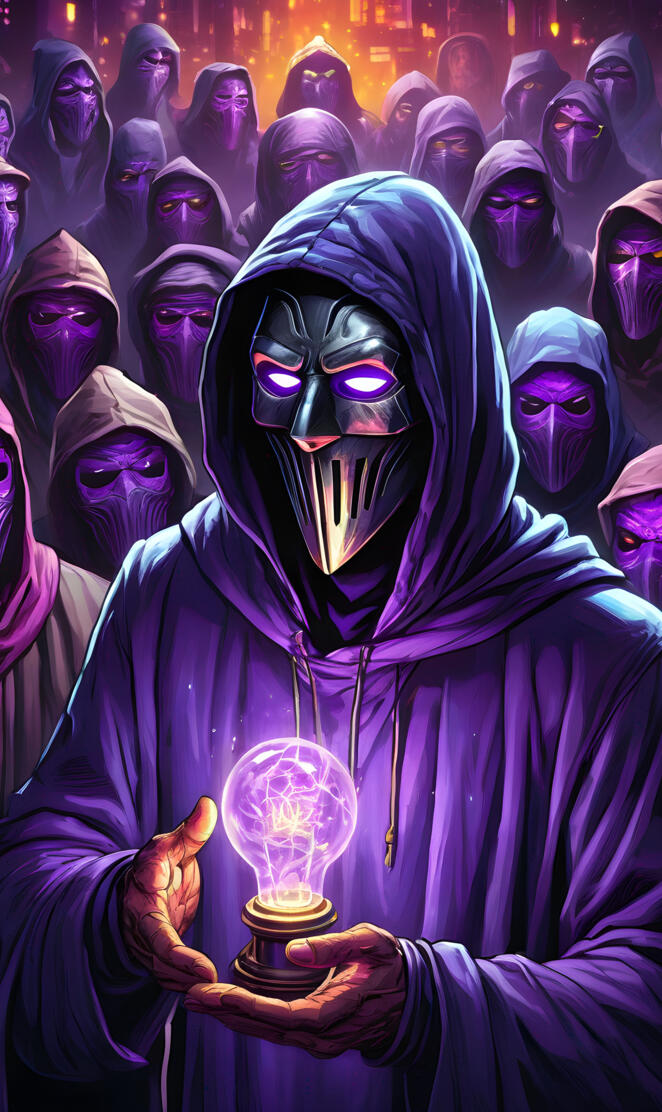 Cyne De lallo - With His Followers