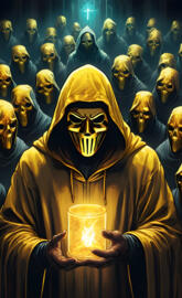 Cyne De lallo - With His Followers