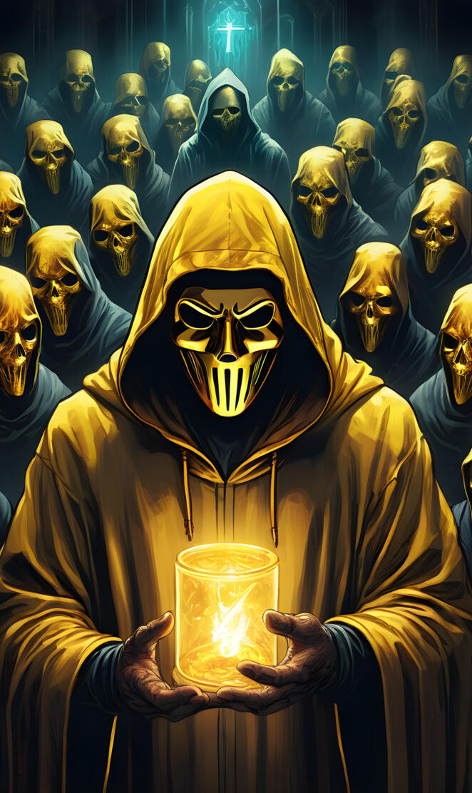 Cyne De lallo - With His Followers