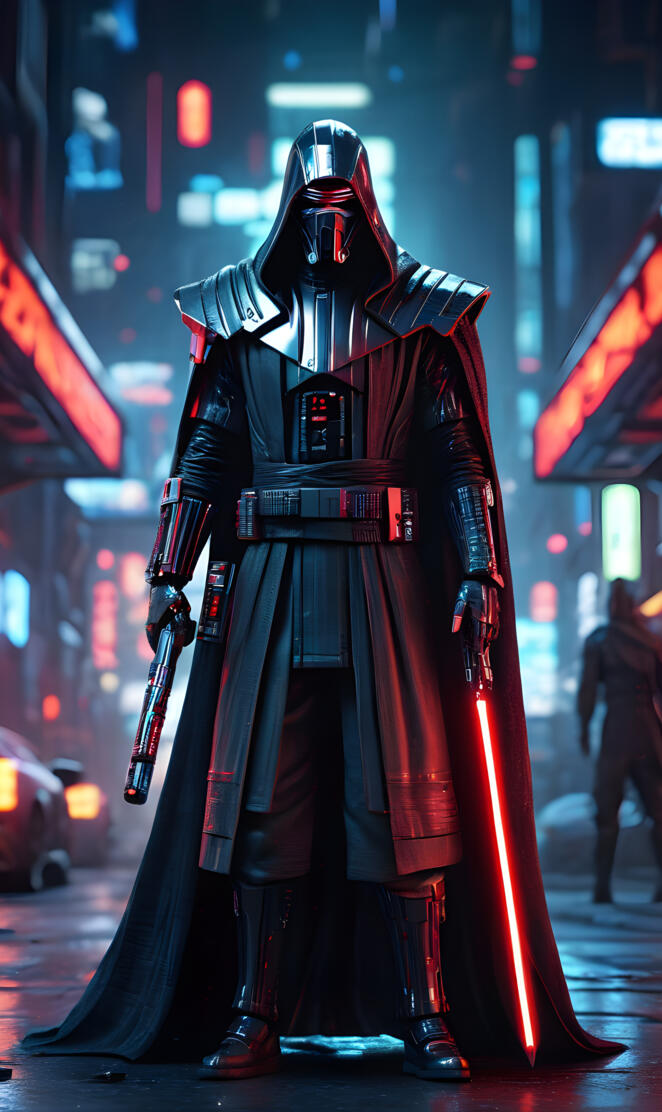 Cyberpunk Sith Lord