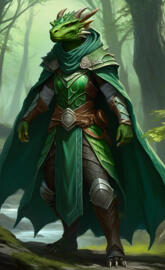 D&D green dragonborn