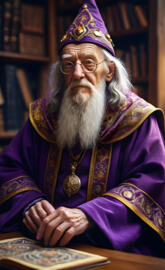 Wizard Albus Dumbledore