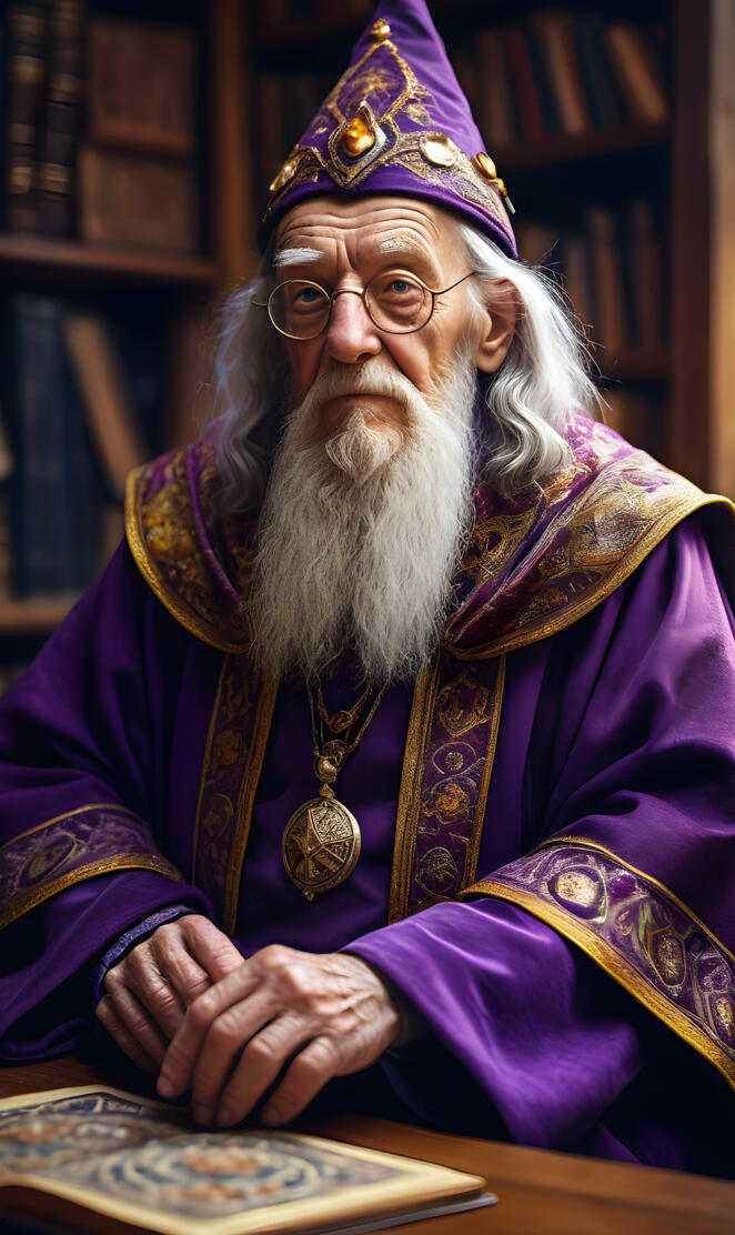 Wizard Albus Dumbledore