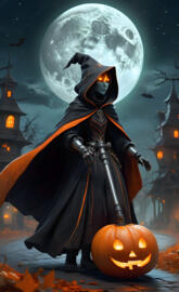 Matrenella, riding the self propelled auto Wet Vac