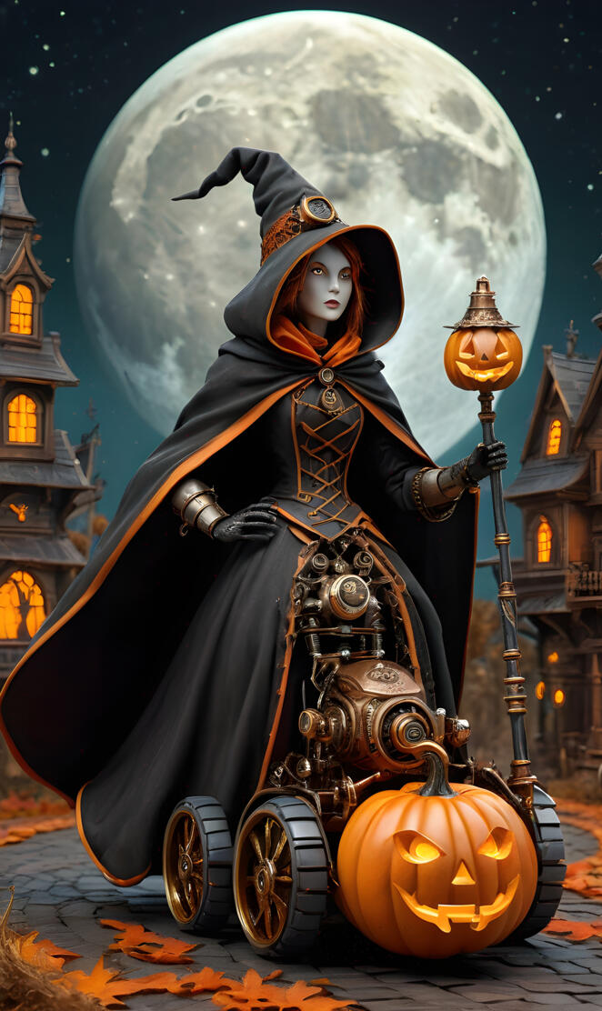 Dragonellia, Riding the Geartron X80 prototype sweeper robot