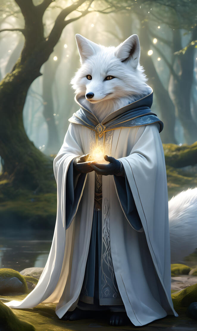 White Fox magician