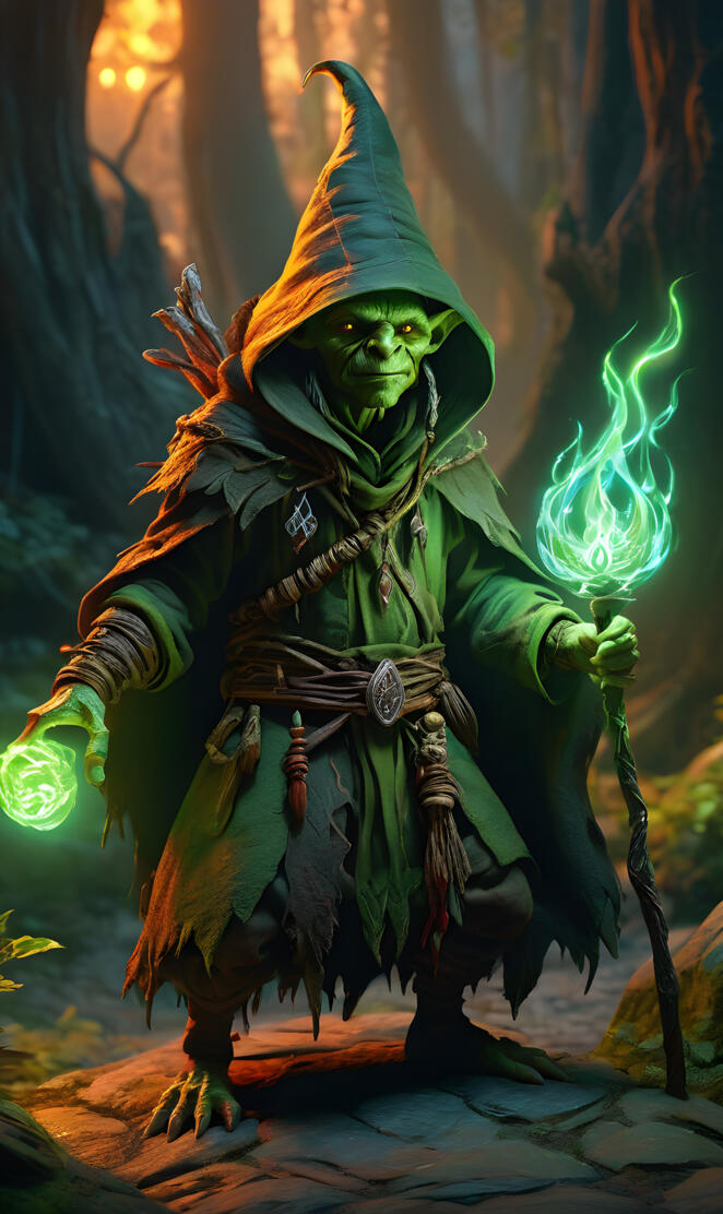 Uzgron, Goblin Shaman