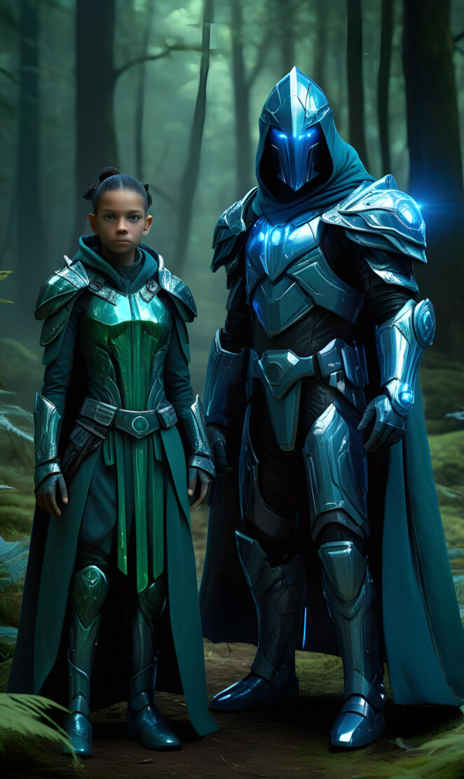 Bedelia Underhill standing next to Ironglade