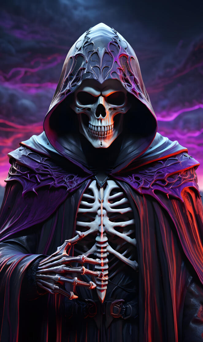 Sooner or later he comes for us...!