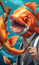 killer coy fish 🐟