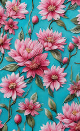 Pretty in Pink & Aqua