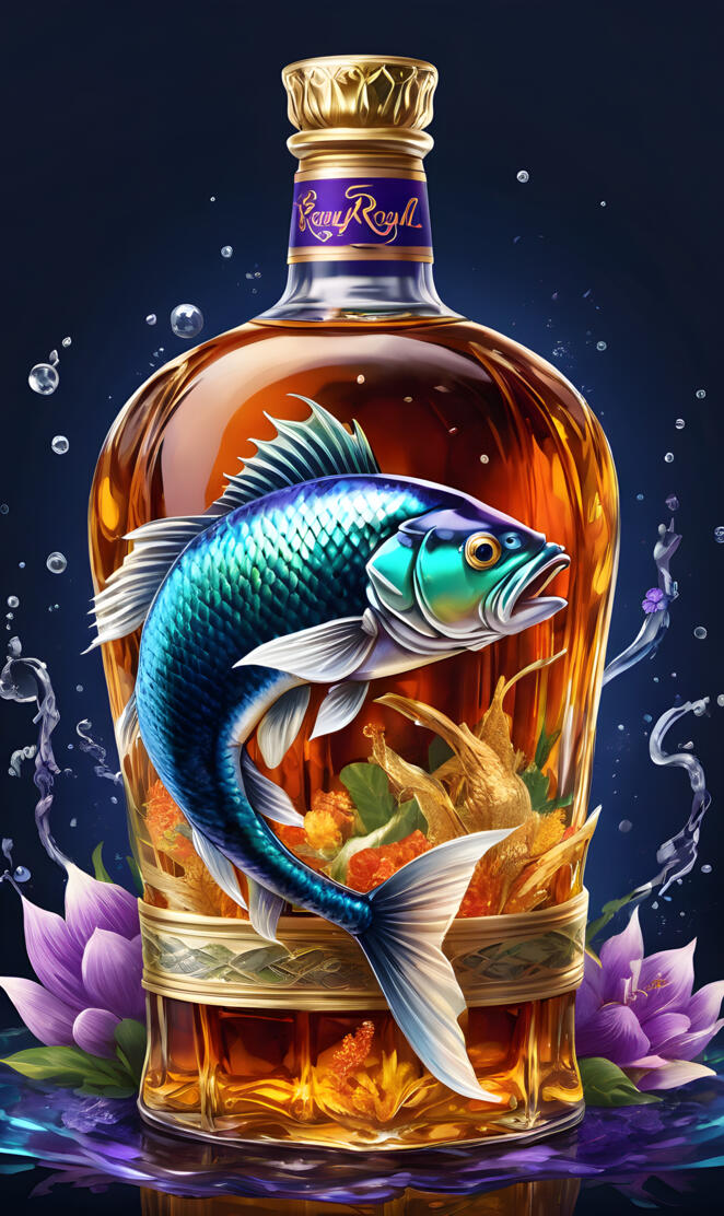 coy fish and whiskey