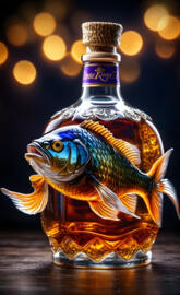 coy fish and whiskey
