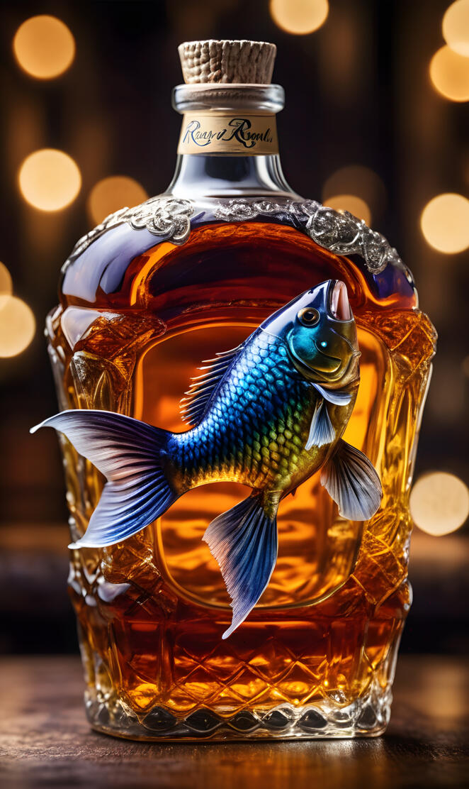 coy fish and whiskey