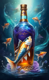 coy fish and whiskey
